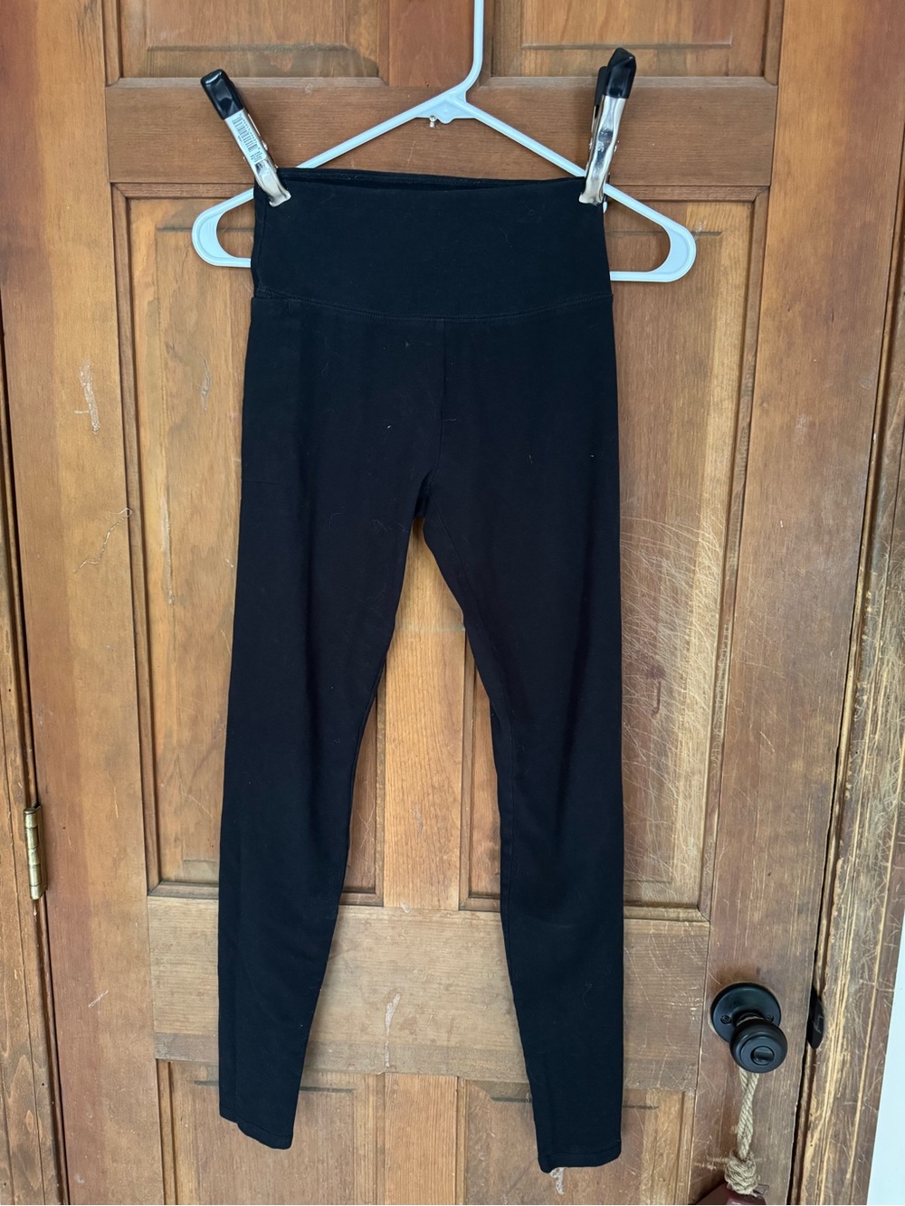 Women's  Black High-Waist Leggings